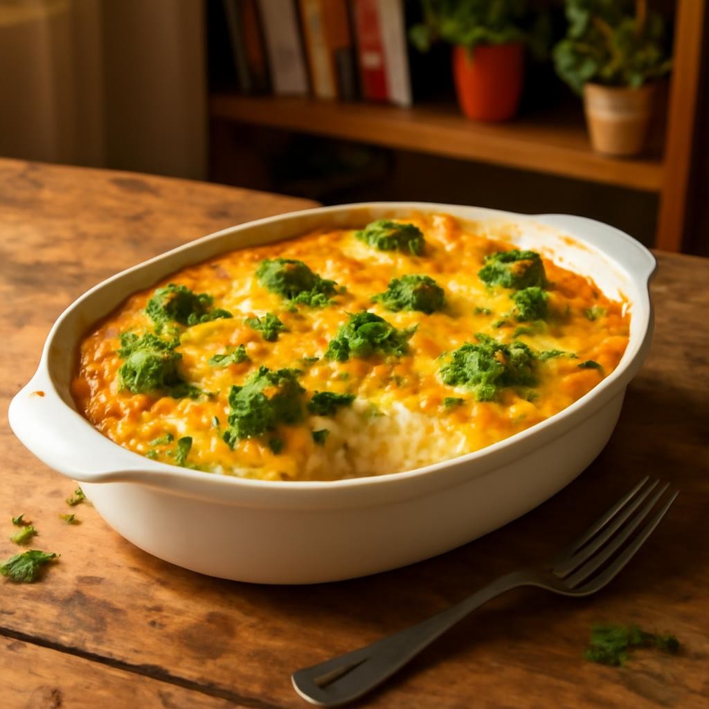 chicken broccoli rice casserole recipe