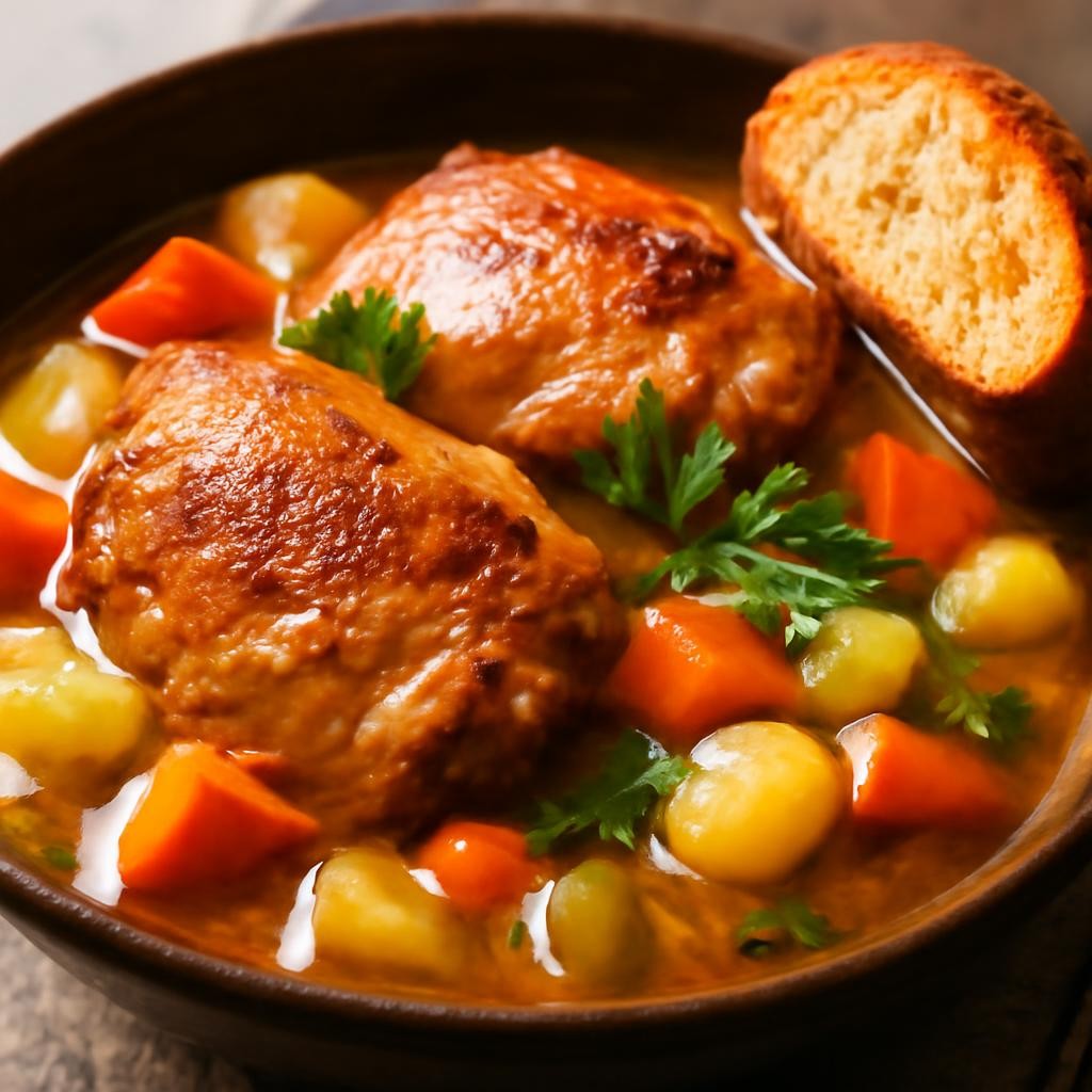 chicken thigh stew