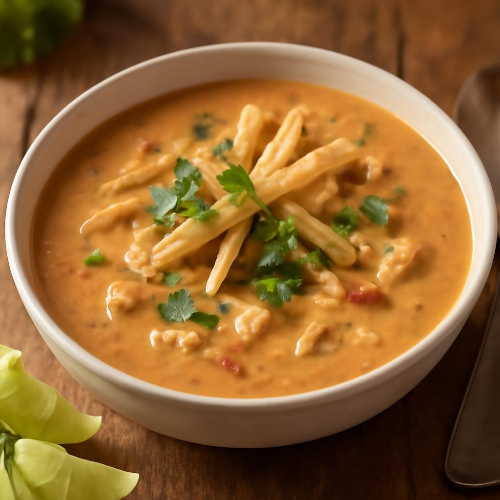 crockpot creamy chicken tortilla soup recipe