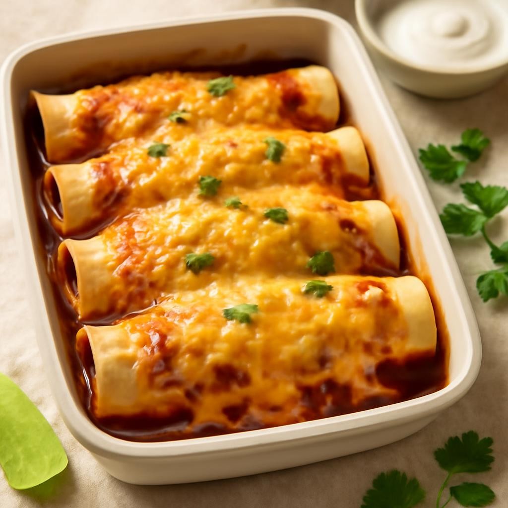 instant pot chicken enchiladas