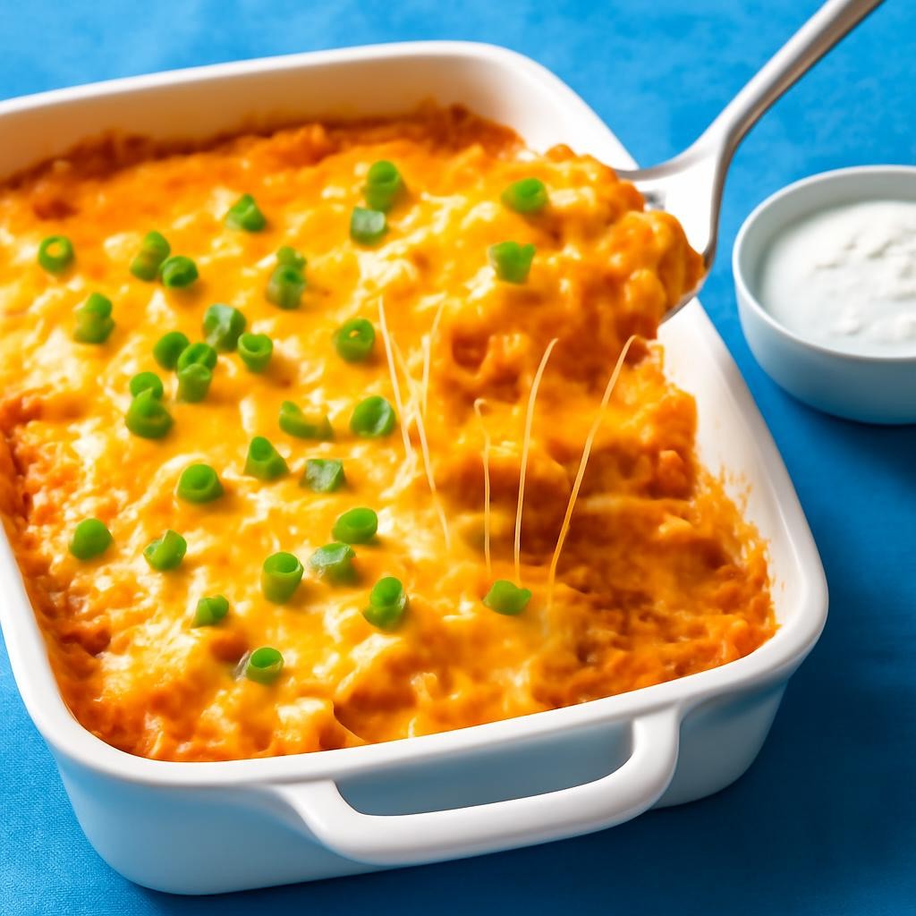 keto buffalo chicken casserole recipe