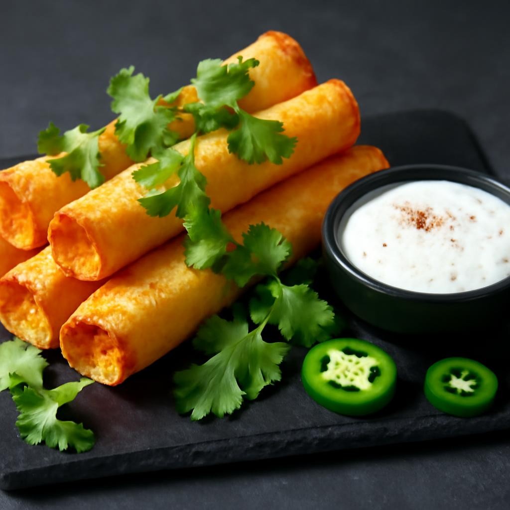 keto buffalo chicken taquitos recipe