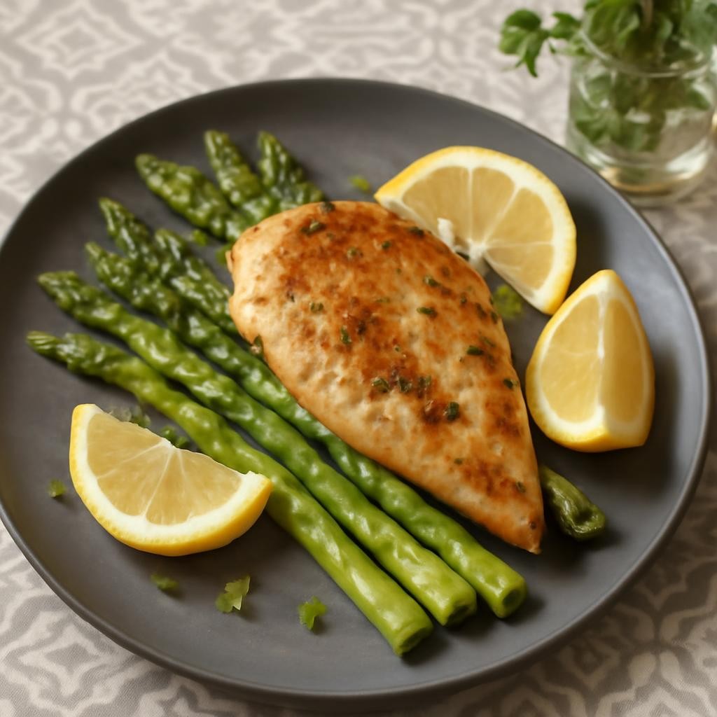 keto chicken and asparagus