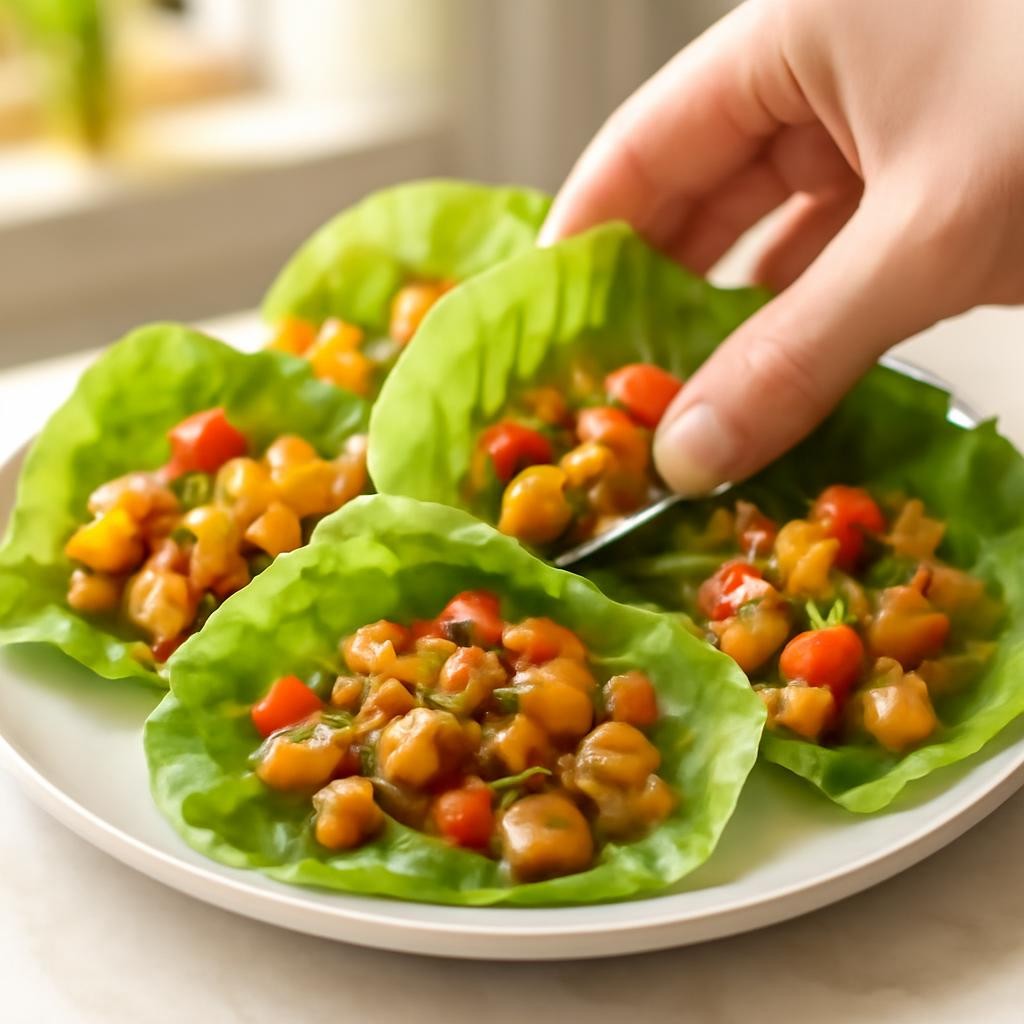 low carb chicken lettuce wraps recipe