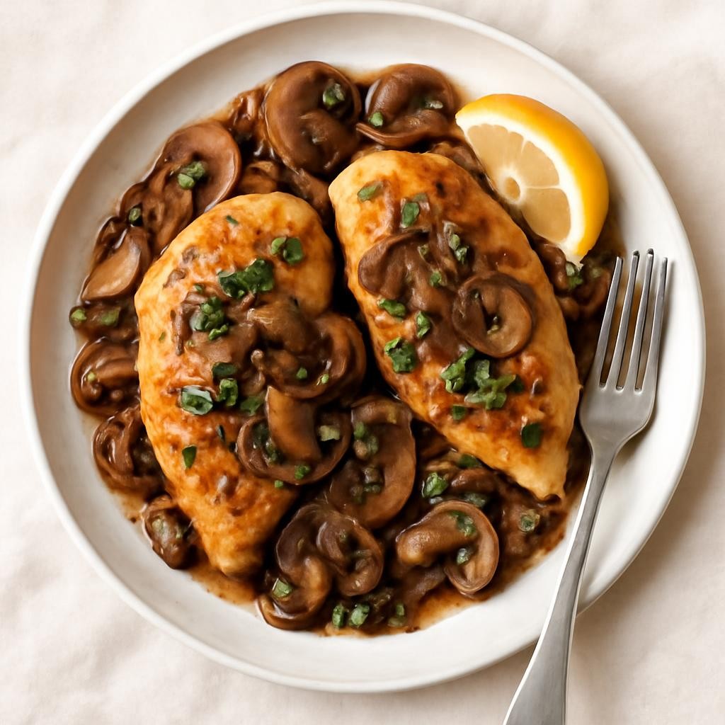 low carb chicken marsala recipe