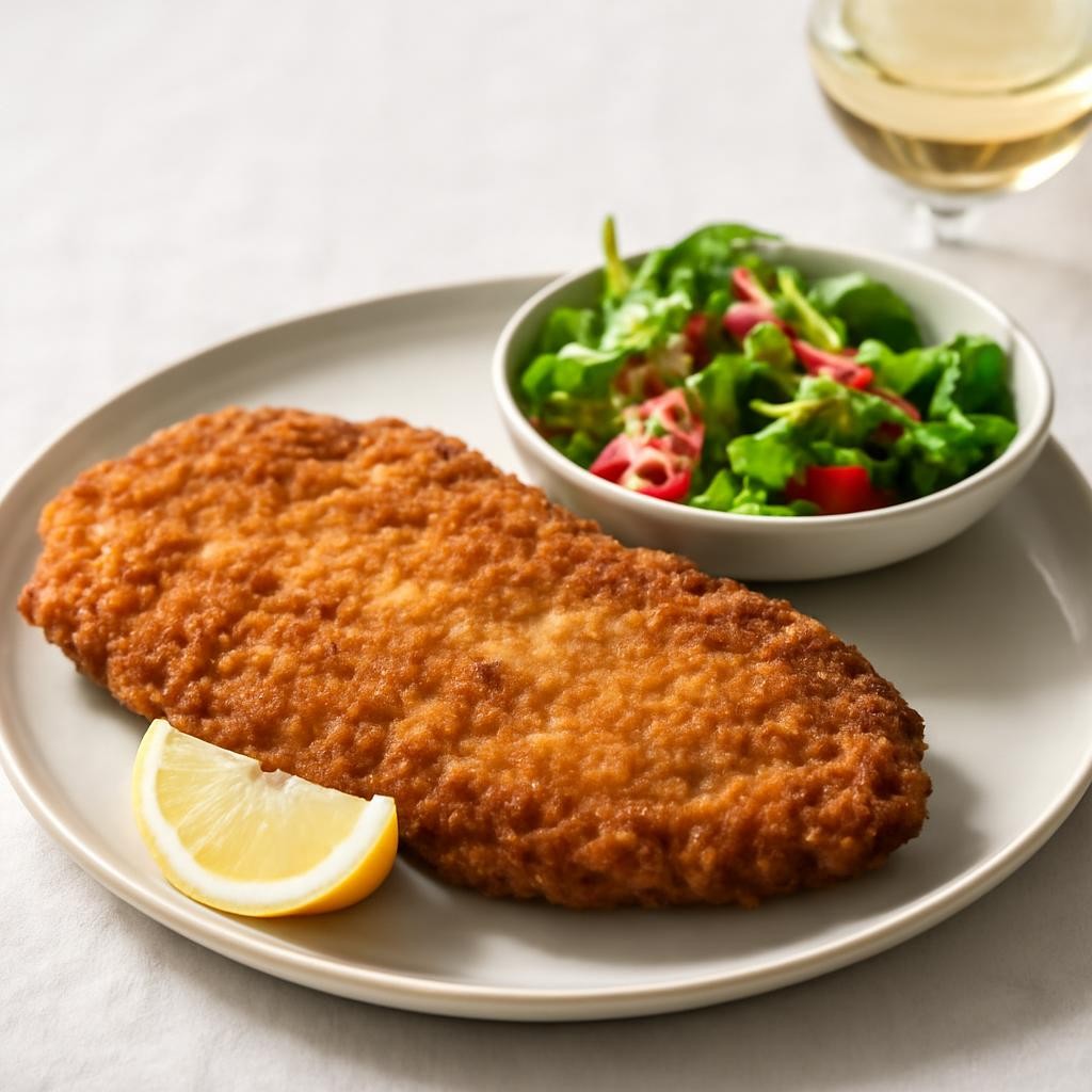 low carb chicken schnitzel