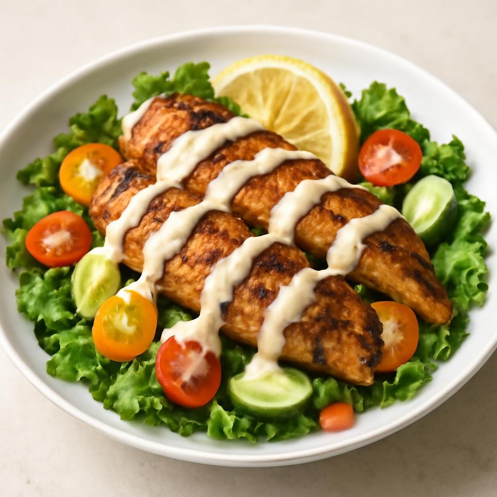 low carb chicken shawarma