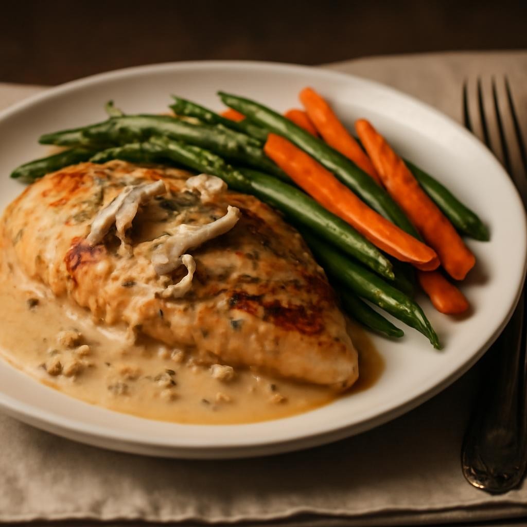 smothered chicken breast recipe