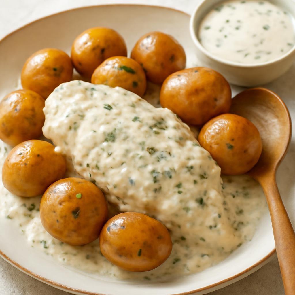 Crock Pot Creamy Ranch Chicken and Potatoes