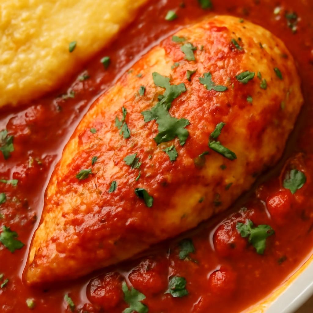 Easy Chicken in Tomato Sauce