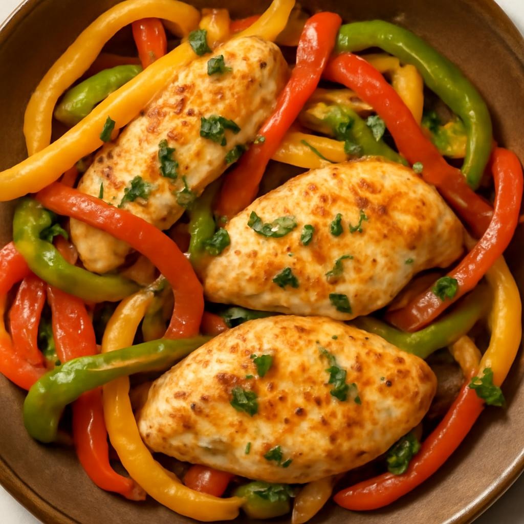 Keto Chicken and Peppers