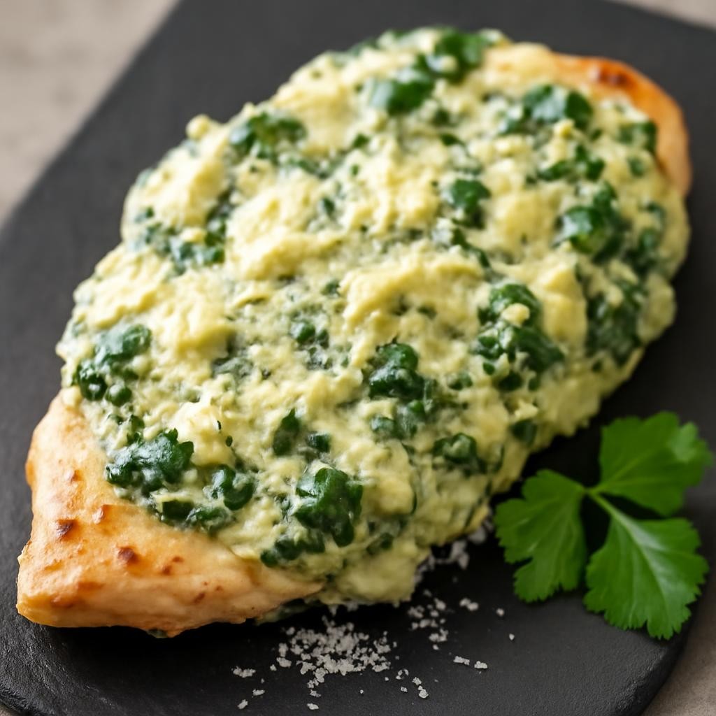 Keto Spinach Artichoke Chicken