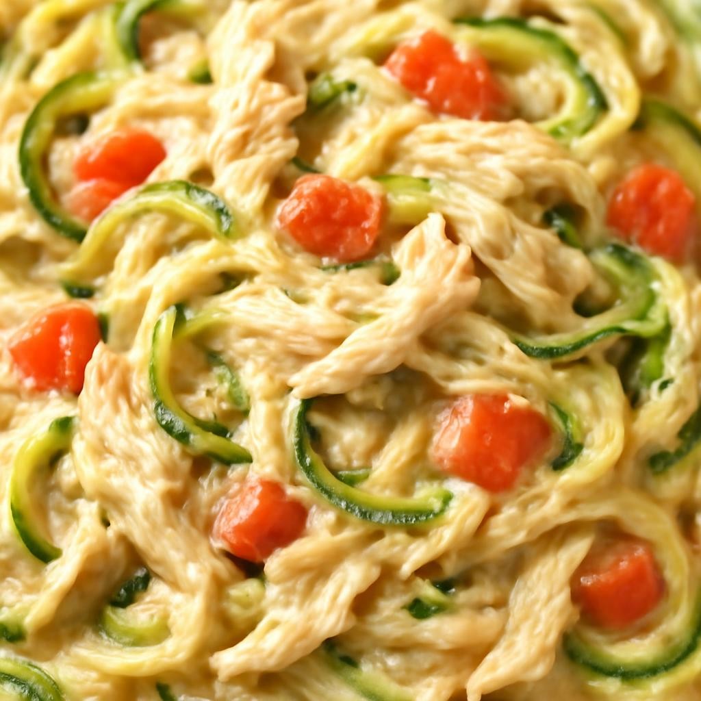 Low Carb Chicken Spaghetti