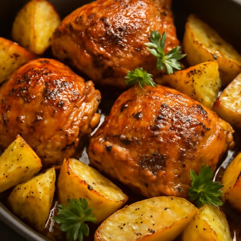 Sheet Pan Chicken and Potatoes