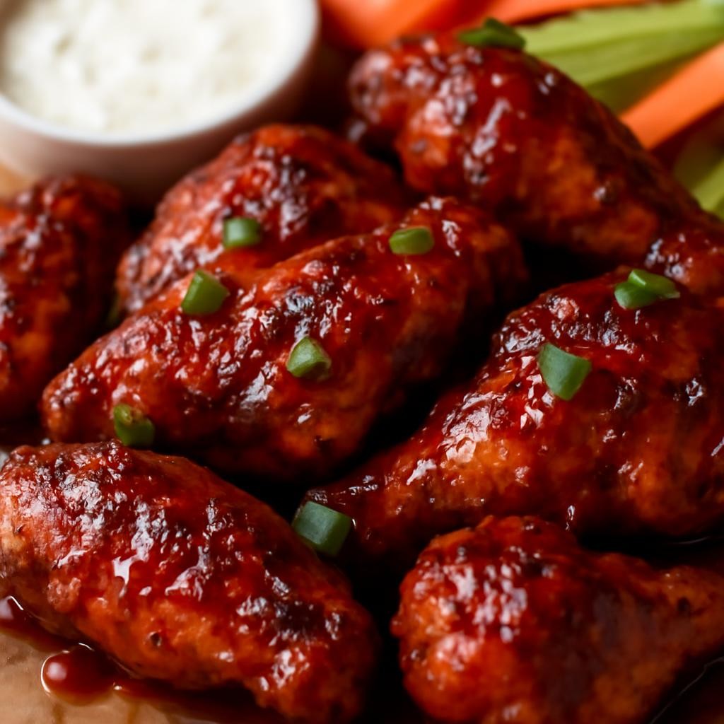 air fryer bbq chicken wings