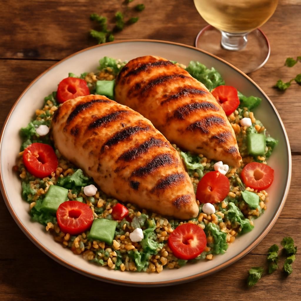air fryer grilled chicken