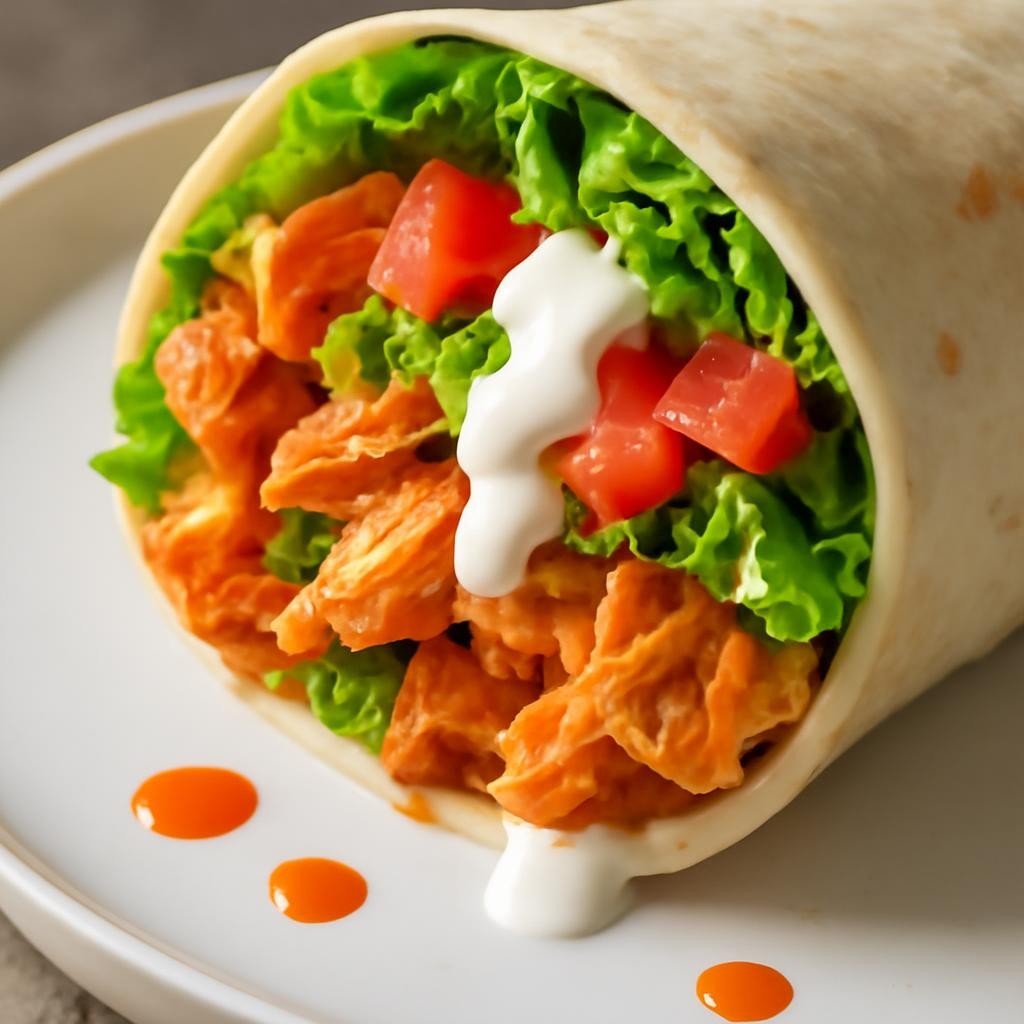 buffalo chicken wrap recipe