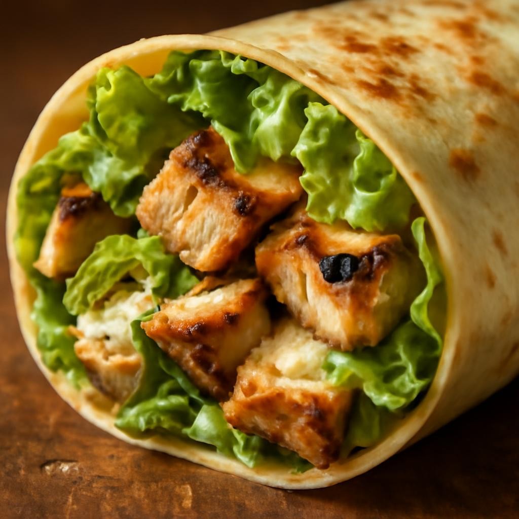 chicken caesar wrap recipe