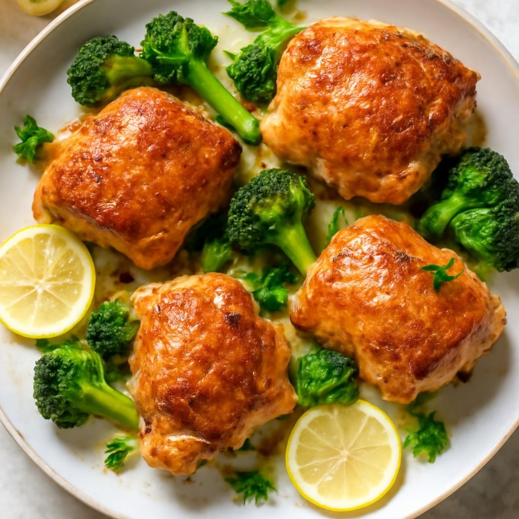 chicken thigh and broccoli recipe