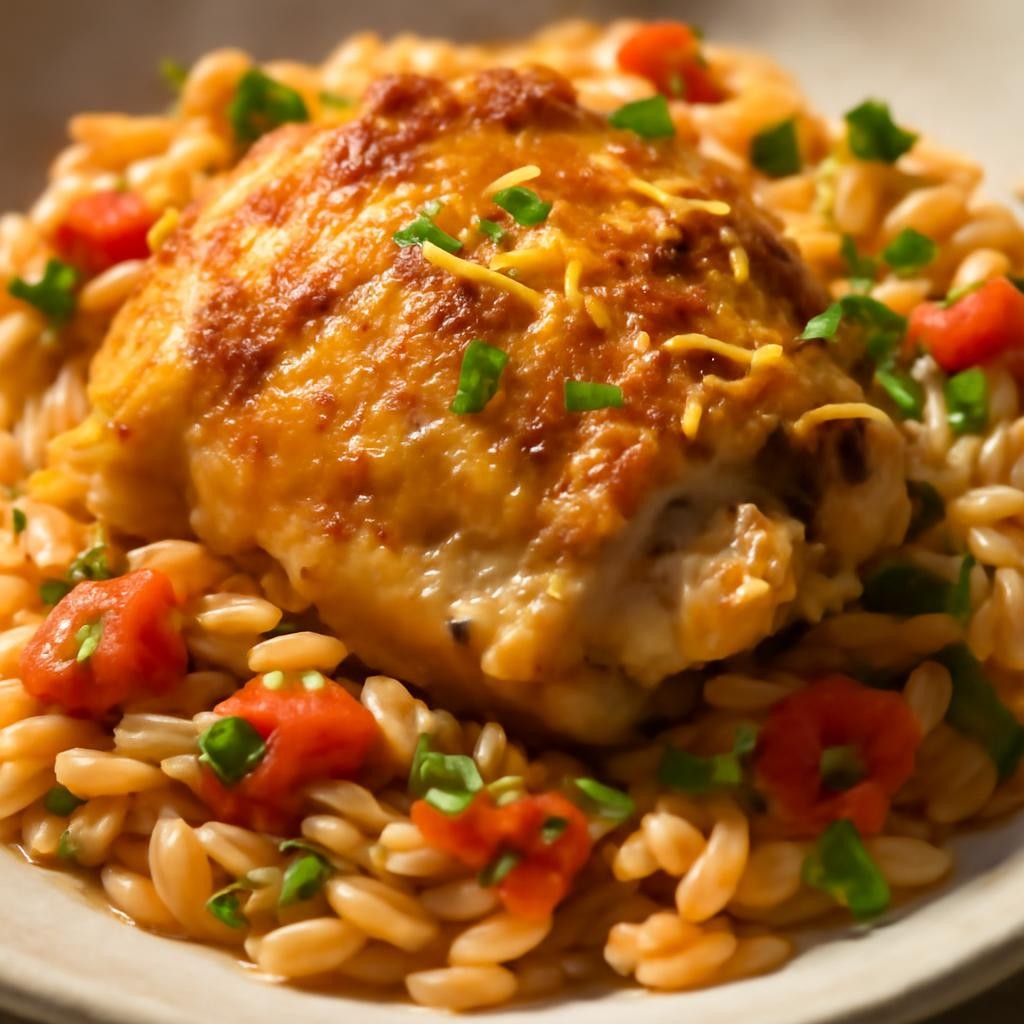 chicken thigh and orzo recipe