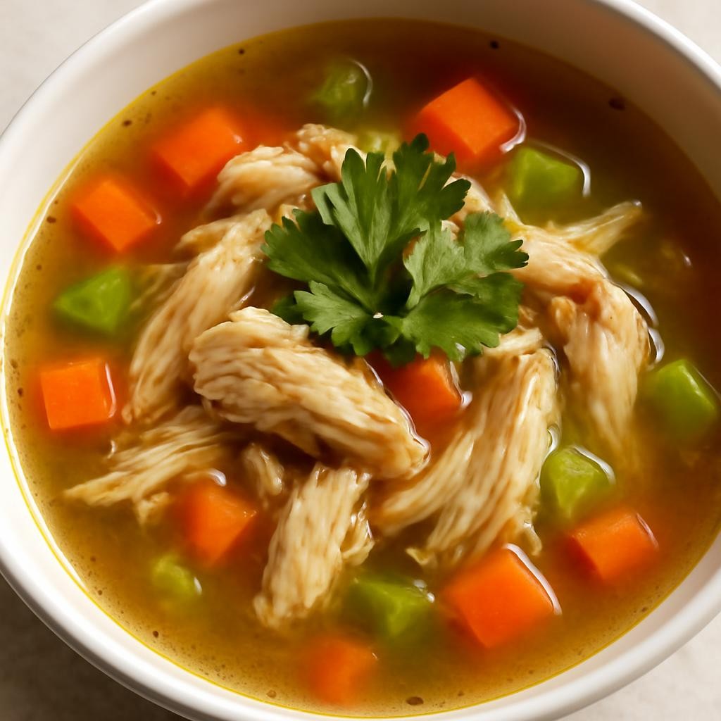chicken thigh soup recipe