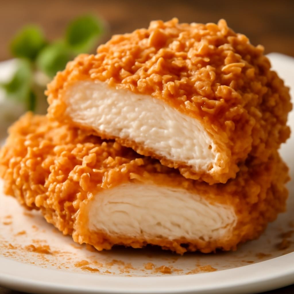 crispy fried chicken breast recipe