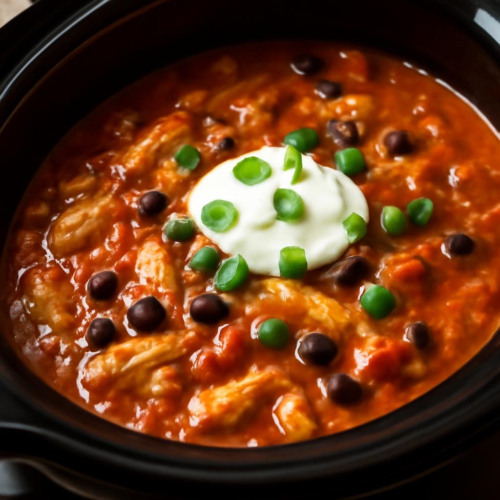crockpot buffalo chicken chili recipe