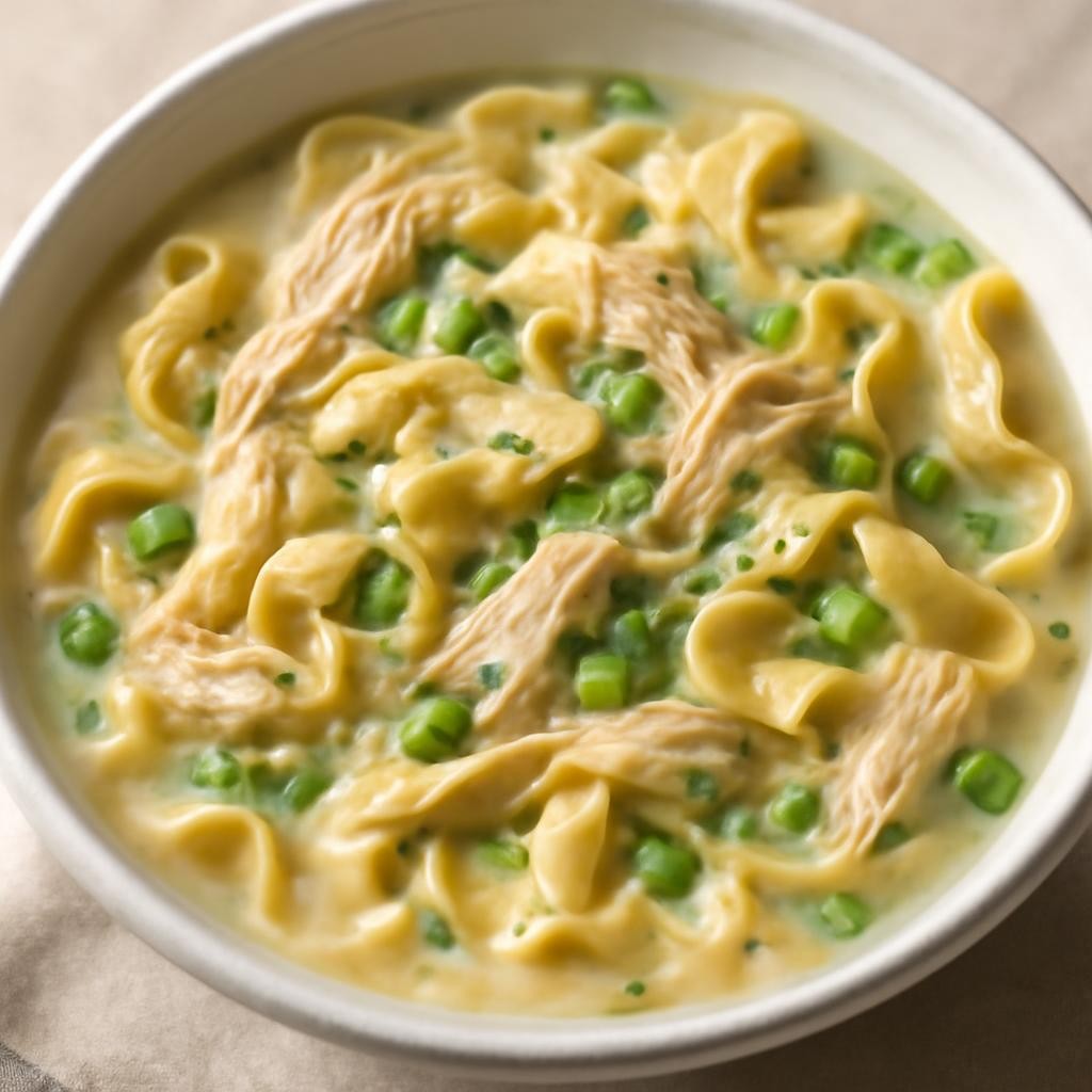 crockpot chicken and egg noodles