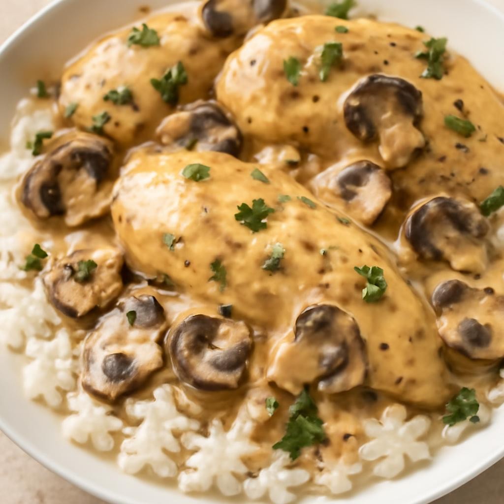 crockpot smothered chicken recipe