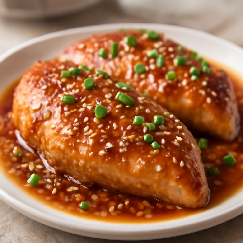 honey garlic chicken breast recipe