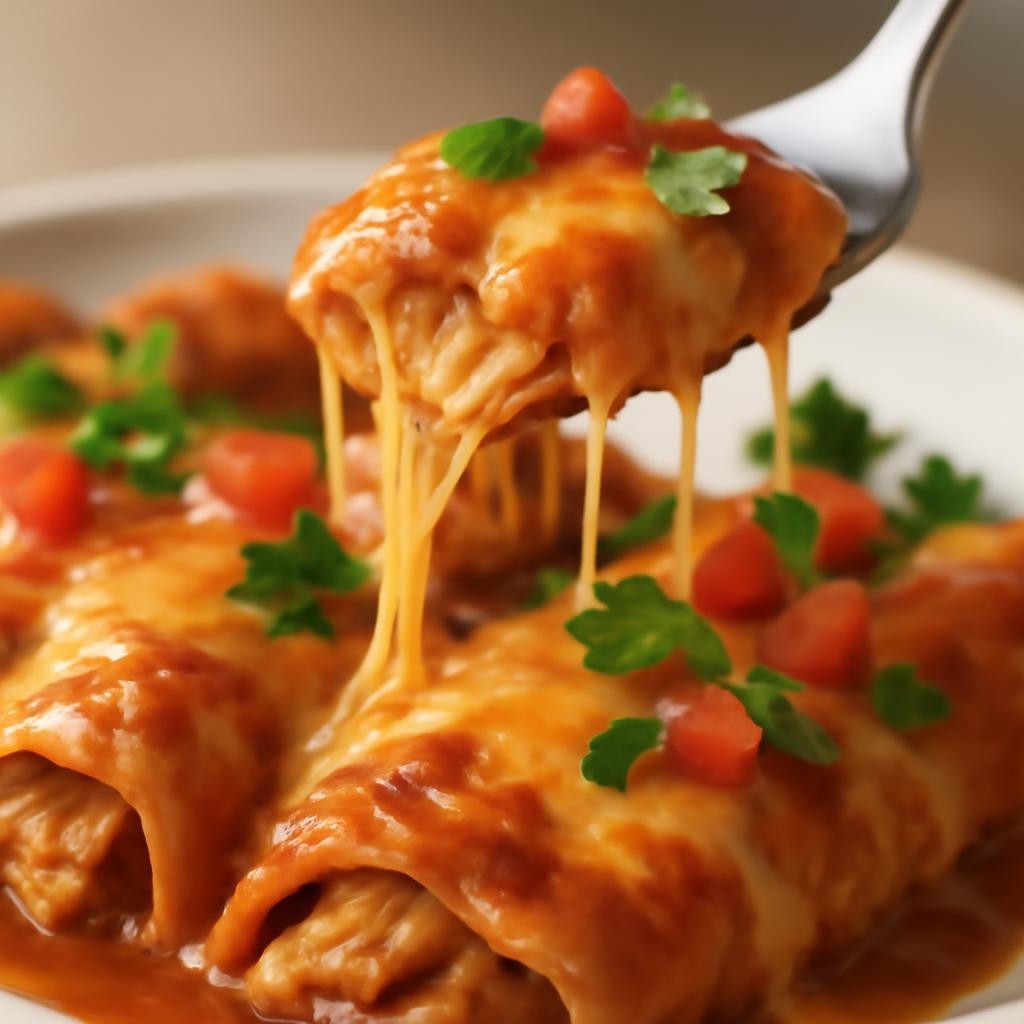 instant pot chicken enchiladas