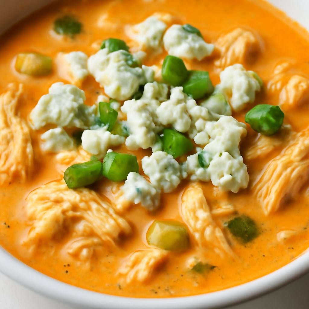 keto buffalo chicken soup recipe