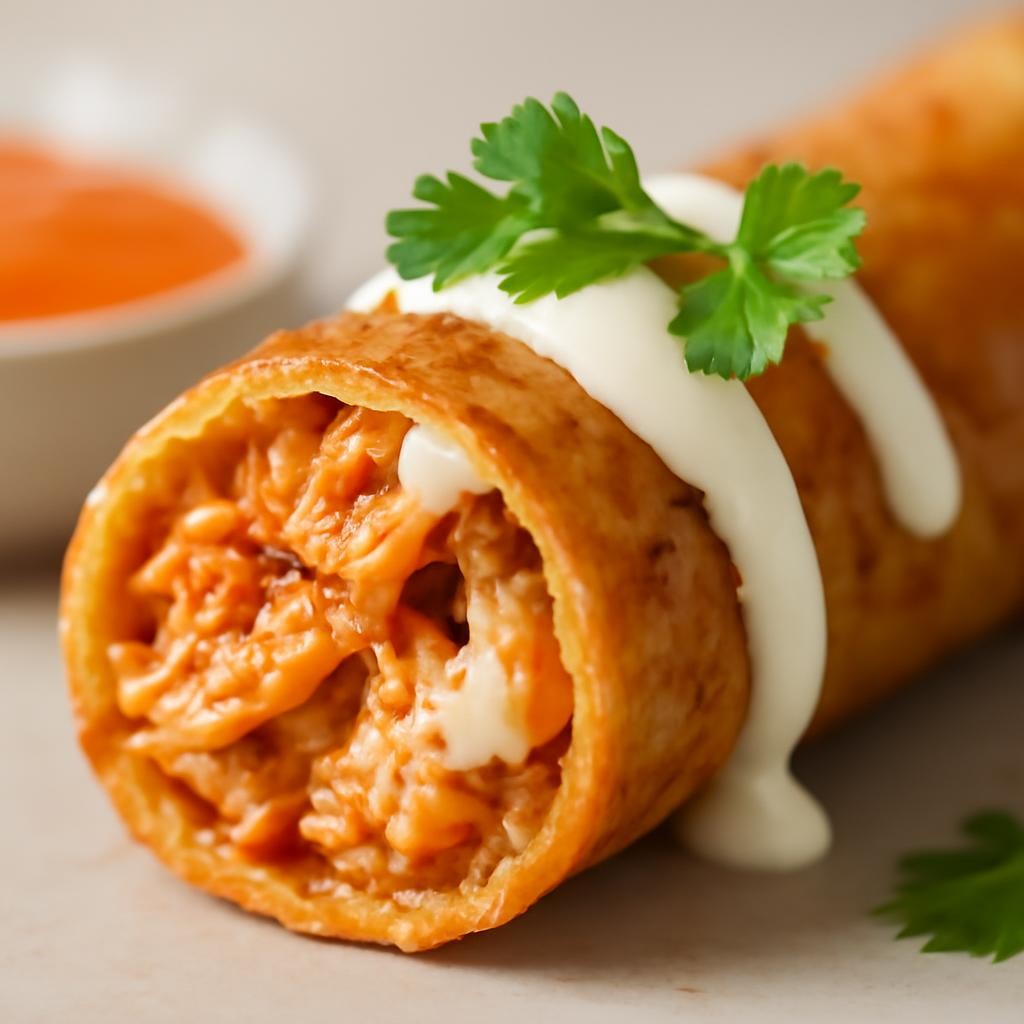 keto buffalo chicken taquitos recipe