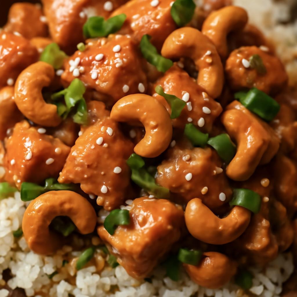 keto cashew chicken recipe