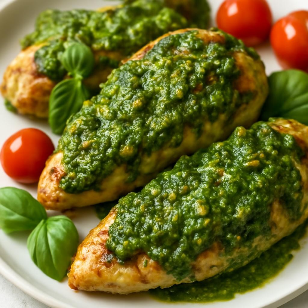 low carb chicken pesto recipe