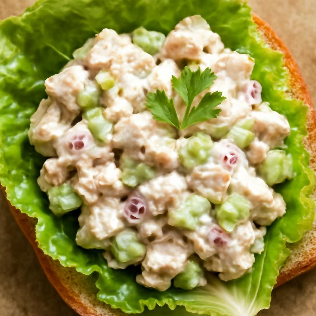 low carb chicken salad sandwich recipe
