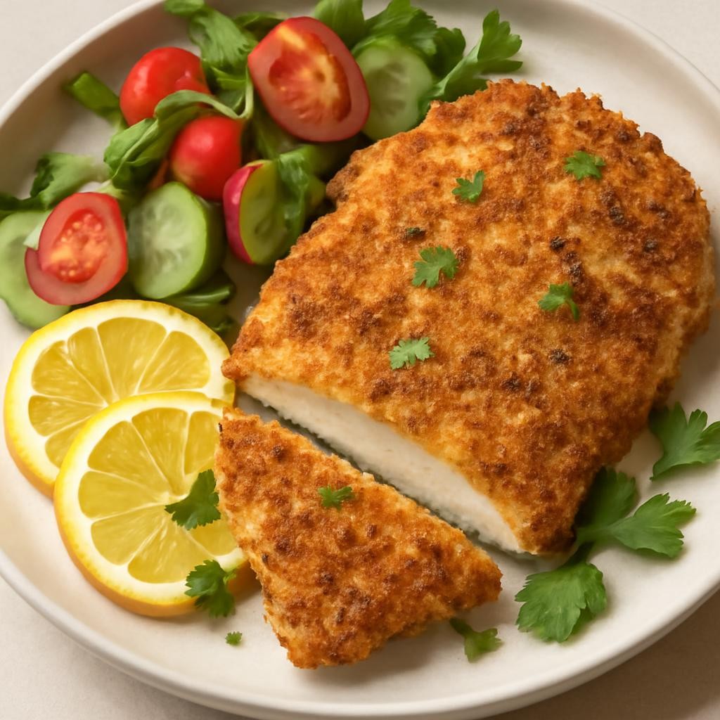 low carb chicken schnitzel