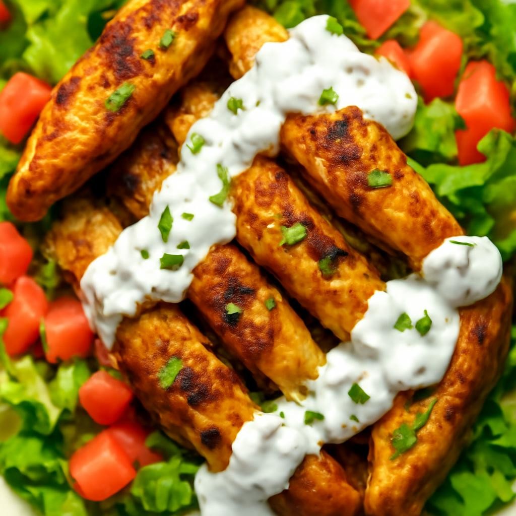 low carb chicken shawarma