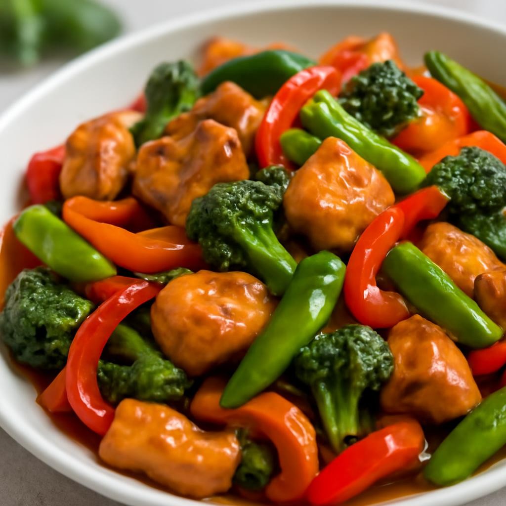 low carb chicken stir fry