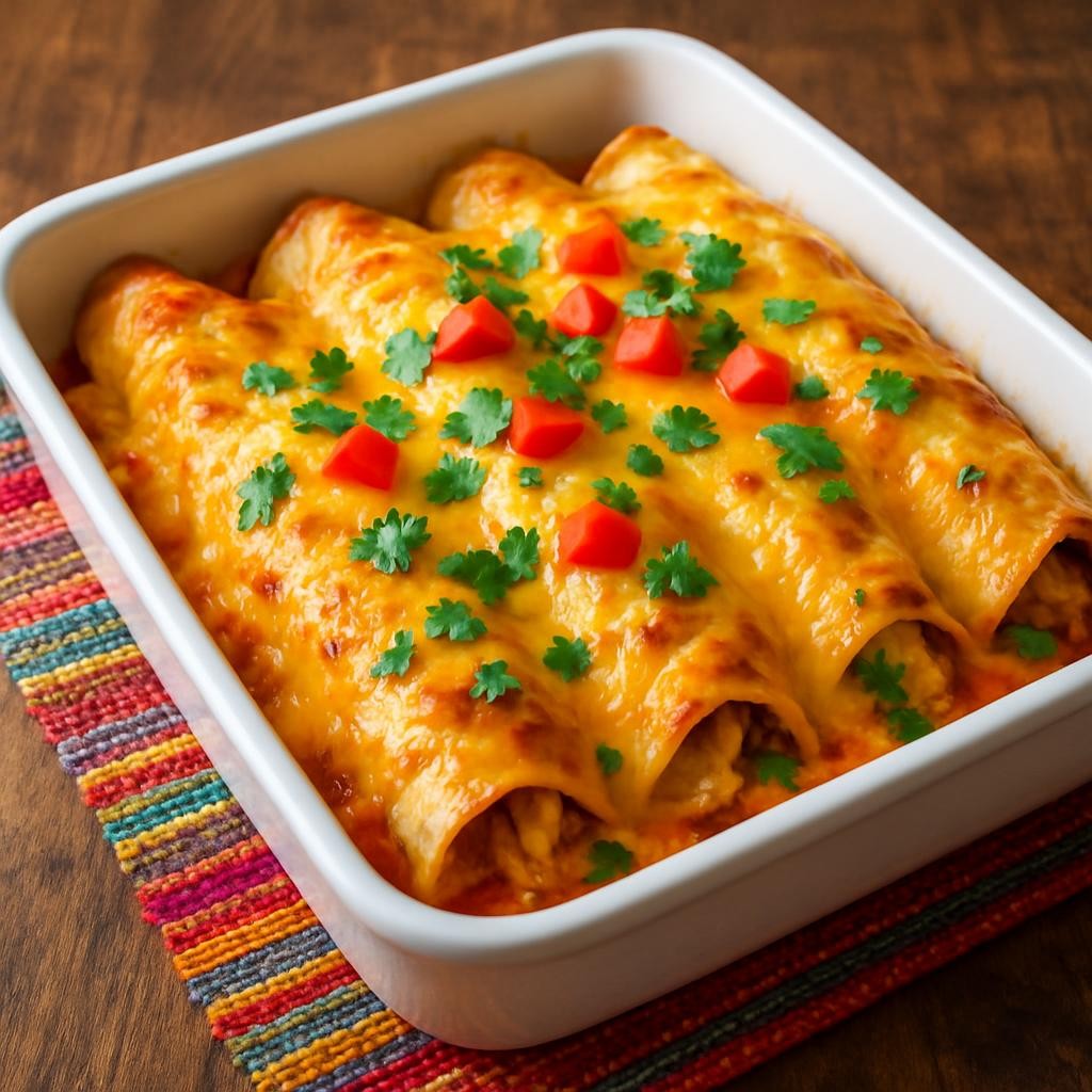 instant pot chicken enchiladas
