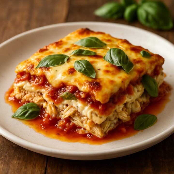 Low Carb Chicken Lasagna