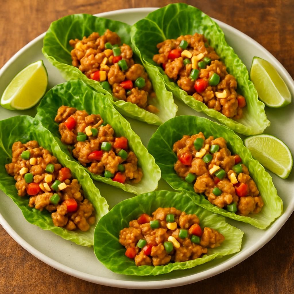 low carb chicken lettuce wraps recipe