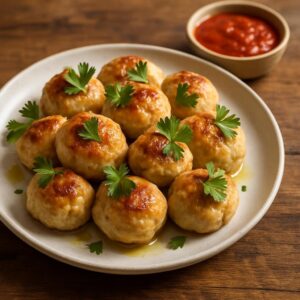 Low Carb Chicken Meatballs