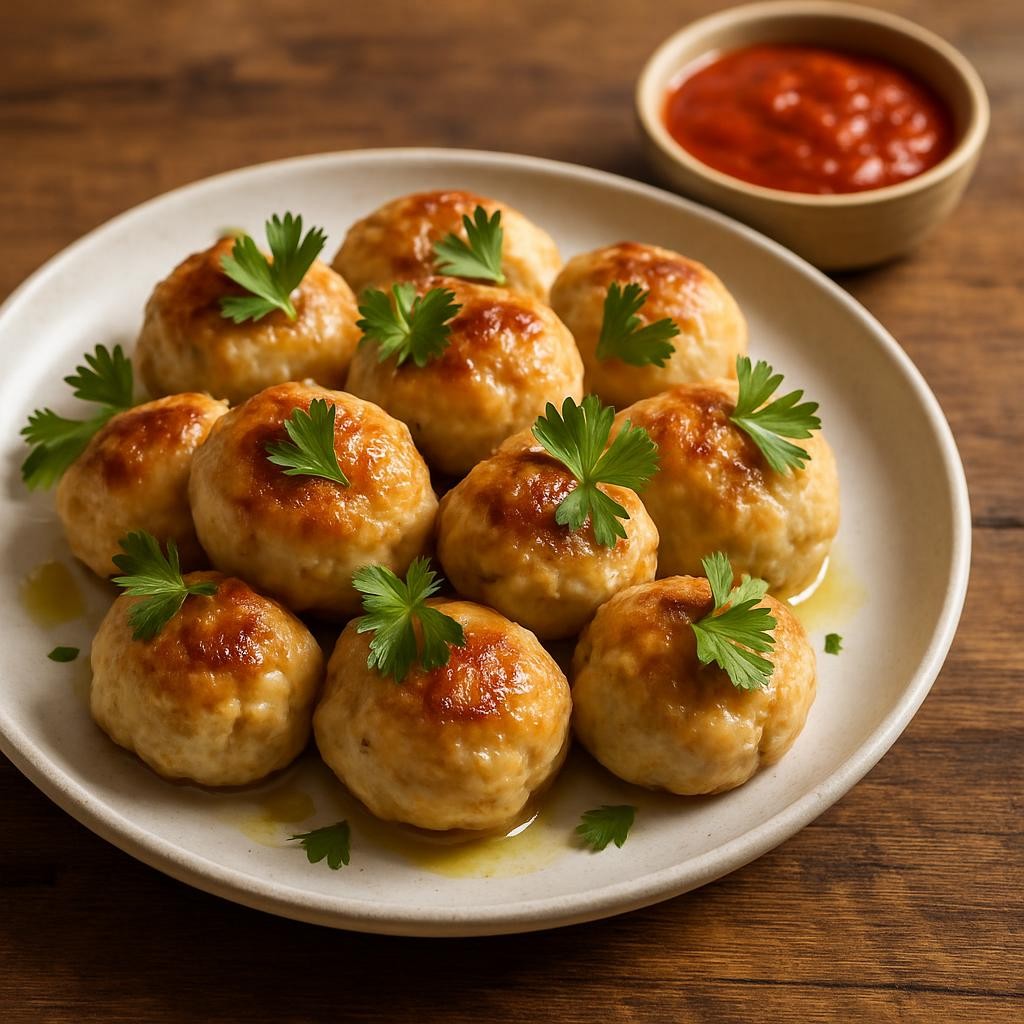 low carb chicken meatballs recipe