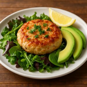 Low Carb Chicken Patty