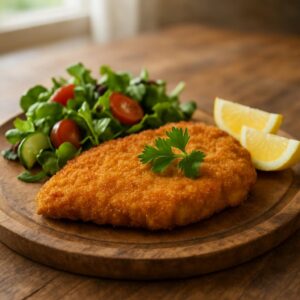 Low Carb Chicken Schnitzel