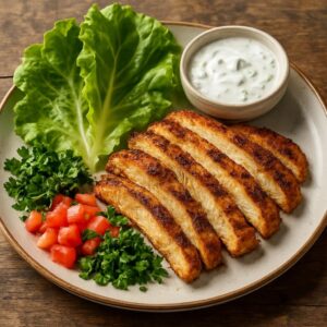 Low Carb Chicken Shawarma
