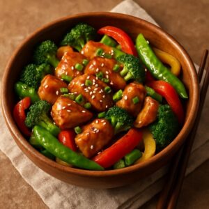 Low Carb Chicken Teriyaki Stir Fry