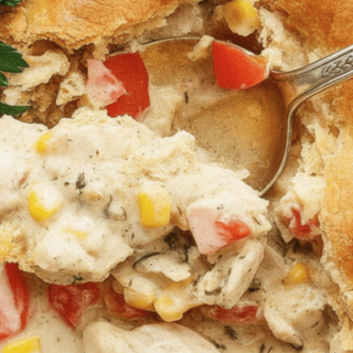 Air Fryer Chicken Pot Pie