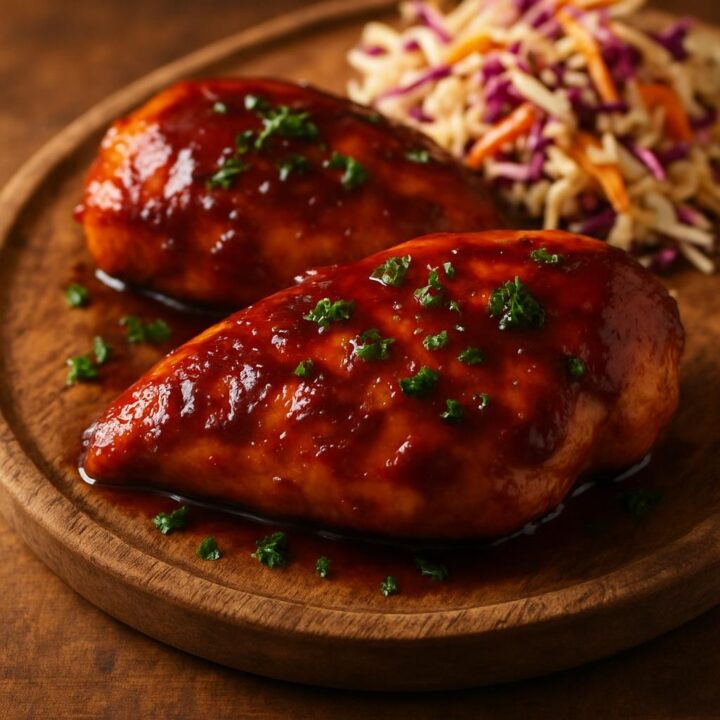 BBQ Chicken Breasts in the Oven